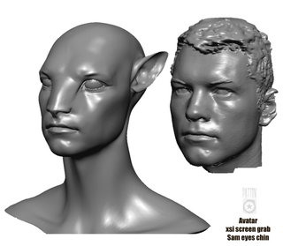 Illustration for article titled Avatar 3-D Sculpts